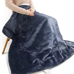 Faraday - Size 50" X 60" Blanket, Navy Blue. Fixed Price $92.48.