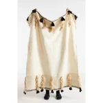 Anthropologie Textured Meyer Throw Blanket Modern Fringe Tufted Chunky Knit. Fixed Price $83.99.