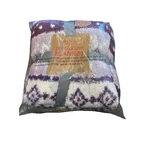 Berkshire & Home Co. Twin Plush Soft Fleece Blanket Purple And White. Fixed Price $24.99.