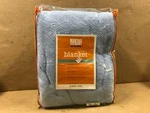 New Martha Stewart Everyday Blanket-blue- 102" X 90" Queen/king 100% Cotton. Fixed Price $99.95.