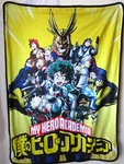 Just Funky My Hero Academia Fleece Throw Soft Blanket Funimation New 45"X61". Fixed Price $26.99.