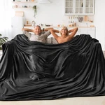 Bedelite Big Fleece Blanket 120 X 10, Super Soft Fluffy Fuzzy Oversi.... Fixed Price $51.74.