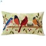 Fjfz Spring Summer Birds Lumbar Decorative Throw 20" X 12" (pack Of 1),. Fixed Price $15.89.