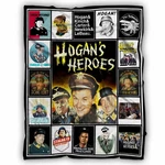 Hogan's Heroes Blankets, German World War Ii Fleece Sherpa, Bob Crane. Fixed Price $78.95.