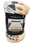 *new*pendleton Ultra Soft Plush Blanket- Arrow Point Color Ivory Queen Size. Fixed Price $165.99.