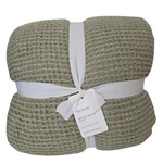 Pottery Barn Waffle Weave King Blanket Eucalyptus New. Fixed Price $119.99.
