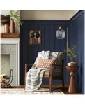 Threshold Knit Throw Gray/off White Zebra Stripes Standard 50X60 Inches. Fixed Price $24.50.