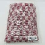 Shop Lc Checker Pattern 100% Cotton Throw With Fringe 53" X 72" Red. Fixed Price $29.99.