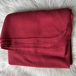 Coming Home Polartec Fleece Blanket 72 X 50 Muted Red Full Queen Usa Made. Fixed Price $35.50.