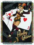 Dc Comics Bombshells Harley Quinn Woven Tapestry Blanket Brand New Stock. Fixed Price $39.99.