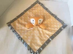 Cloud Island Fox Orange & Silver/gray Baby Lovey Security Blanket Plush. Fixed Price $17.50.
