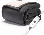 Royal Mink Sherpa Night Fog Heated Personal Throw / Blanket, Cozy-warm, Adjustab. Fixed Price $79.99.