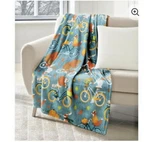 Way To Celebrate Harvest Critters 50X60 Fall Velvet Plush Throw Blanket. Fixed Price $9.57.