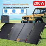 Solar Blanket 200W 100W 12V Folding Panel Kit 2M Cable Mono Power Usb Dc. Fixed Price $152.49.