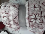 Mainstays Textured Velvet Plush Throw 50" 60" New. Fixed Price $8.50.
