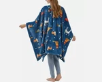 Premier Comfort Cozy Plush Printed Wrap 50" X 70" Holiday Dogs Golden Retriever. Fixed Price $42.95.