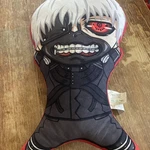 Tokyo Ghoul Ken Kaneki Double-sided Plush Throw Pillow Funimation Animation 19". Fixed Price $13.00.
