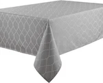 Waterford Linens Highgate Oblong Tablecloth, Platinum Gray (70" X 126). Fixed Price $116.99.