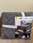 Vcny Home Solid Mink Quilt, Full/queen 86"X90", New. Fixed Price $22.95.