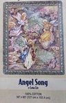Manual Woodworkers & Weavers Angel Song Tapestry Woven Throw Lena Liu 50X60 Usa. Fixed Price $42.99.