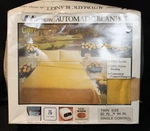 Vintage Northern Automatic Blanket Gold - Capri Twin Size Single Control New. Fixed Price $79.99.