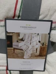 Threshold Throw Reverse Sherpa 50IN X 60IN Stripe. Fixed Price $14.95.