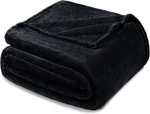 Exclusivo Mezcla Fleece Blanket King Size For Bed, Super (104X90), Black. Fixed Price $58.15.