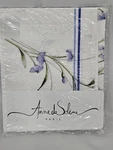 Anne De Solene Envolee Boudoir Sham White Blue 100% Combed Cotton Percale New. Fixed Price $39.99.