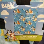 Northwest Character Plush Faux Fur Kids Throw Blanket, 50" 60", Bluey Dancing. Fixed Price $16.00.