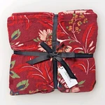 Vera Bradley Throw Blanket Venetian Paisley Tibetan Red 50" X 80" -sealed. Fixed Price $47.36.