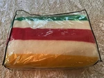 Hudson's Bay Company - Hbc Signature Multi Stripe Wool Blanket 6 Point (queen). Fixed Price $585.00.