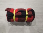 American Eagle Black & Red Plaid Cozy Throw Blanket 66" X 48" New With Tags. Fixed Price $19.99.