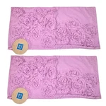 Pottery Barn Pb Teen 3 Flower Ruffle Throw Pillow Cover 2 Pcs Set Decorative. Fixed Price $35.00.