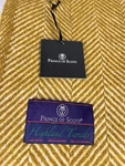 Prince Of Scots Highland Tweeds Wool Blanket 72X59 Herringbone Whiskey Mustard. Fixed Price $79.20.