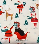Christmas Bedding Charter Club Santa And Friends Reversible Comforter Twin Set. Fixed Price $52.00.