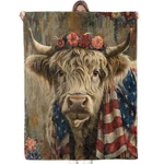 Bidesk Cute Highland Blanket - Ultra Soft, 50X40 Inch, COW14. Fixed Price $28.64.