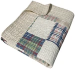 Greenland Home Oxford 100% Cotton Throw Blanket, Tan 50 60 In. Fixed Price $59.06.