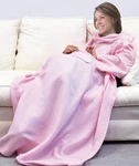 Cuddlee Blanket With Sleeves- Fleece (hot Pink). Fixed Price $7.99.