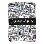 Friends Icons 45 X 60 Inch Fleece Throw Blanket. Fixed Price $29.99.
