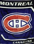 Montreal Canadiens Hockey Game Nhl Twin Size 60"X80" Soft Plush Throw Blanket. Fixed Price $47.45.