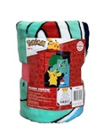 Franco Pok Mon Blanket 46" X 60" Plush Throw Soft Fleece New. Fixed Price $18.99.