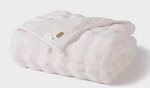 Evergrace Faux Rabbit Fur Throw 60X80 Ivory White New. Fixed Price $54.99.