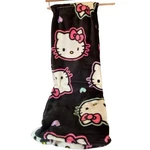 Hello Kitty Silk Touch Black Pastel Hearts Throw Blanket. Fixed Price $35.99.