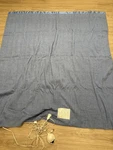Sunbeam 613A Full Size Blue Acrylic Blanket With PAC-214 Power Supply Works. Fixed Price $55.00.
