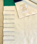 Hudson Bay Multistripe King Point Wool Blanket Gold Label England #801. Fixed Price $639.00.