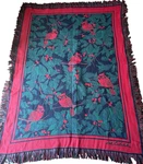 Bob Timberlake Cardinal Tapestry Throw Blanket 52" X70 Vintage Usa 100% Cotton. Fixed Price $35.00.
