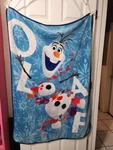 Z99 Disney Frozen Ii Olaf Fleece 40 X 54 Warm Soft Bedding Throw/blanket. Fixed Price $12.99.