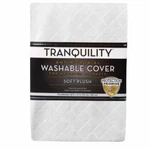 Tranquility Weighted Blanket Washable Cover Only Embossed Plush Fits 48X72 Ivory. Fixed Price $22.49.