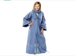 Northwest Frozen Elsa Gown Youth Silk Touch Comfy Throw Blanket With Sleeves. Fixed Price $20.00.
