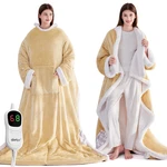 Halorest Wearable Heated Blanket Foot Pocket Electric Throw Sleeves. Fixed Price $156.88.